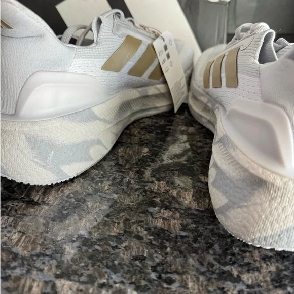 adidas Ultraboost Ultra Boost 5X RunningWomens Grey Sneakers Athletic Shoes 9